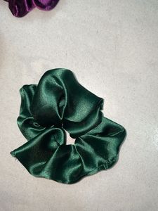 Satin Scrunchies - Set of 5