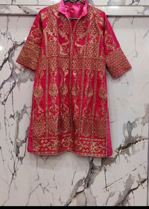 IBeautiful Hot Pink Sharara Suit Set🌼price Drop🌼