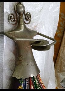 Decorative Tribal Metalallic Dolls (3 Doll)
