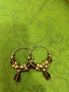 oxidized Earrings and pendant