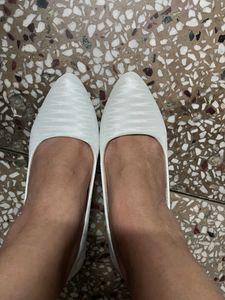 White Heels - Only Wore Once.