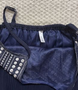 Sparkly Embellished Spaghetti Strap Dress
