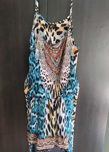 Keisha Boho Print Mini Romper