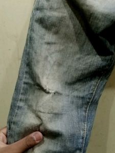 Men's Distressed Blue Jeans Levi'S