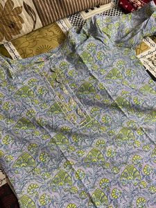 Stylish Printed Cotton Kurta