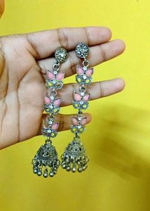 Elegant Gold Tone Drop Earrings