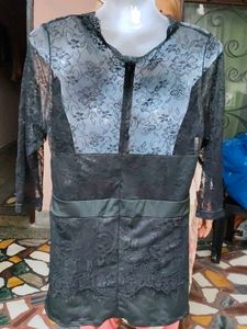 Lace Tunic Top / Short One Piece