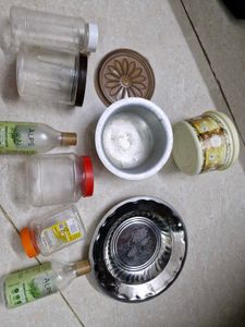 Assorted Kitchen Containers & Utensils