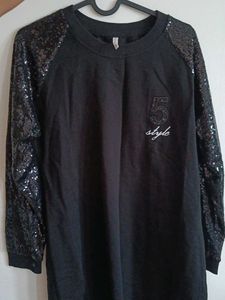 Sparkly Sequin Sleeve Top