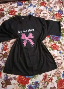 Cute "Let Me Sleep" Nightshirt