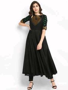 Black Ethnic Gown