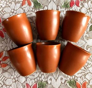 Terracotta Cups Set