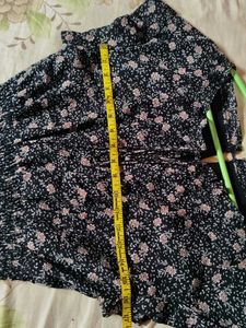Floral Print  off shoulder Mini Dress