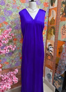 Vibrant Purple Ethnic Gown