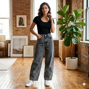 Black Denim Jeans