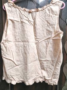Beautiful Cotton Sleeveless Top - Very Good Condit