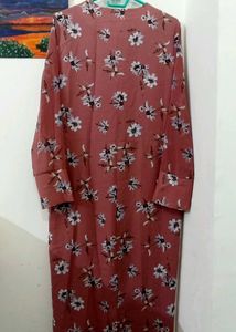 Floral Print Wrap Dress