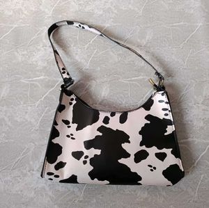 Cow Print Shoulder Bag