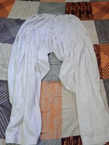 Stylish Grey Kurta with White Salwar