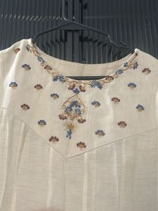 Elegant Embroidered ethnic gown