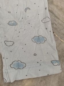 Cute Cloud Print Pajama Pants