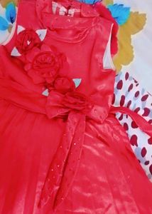 Adorable Red Party Dress