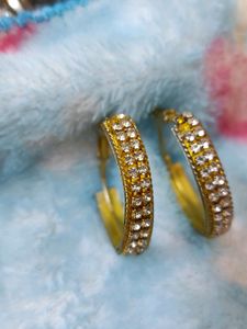 Gold Look Bali With Stones