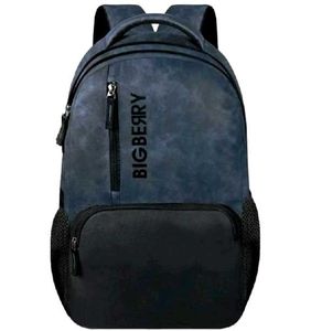 BIGBERRY Stylish Lether Black Backpack (RH)