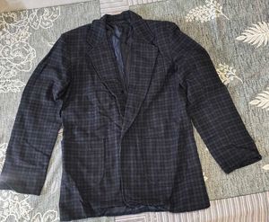Men's Plaid Blazer