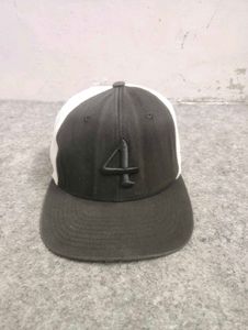Stylish Black and White Flexfit Cap