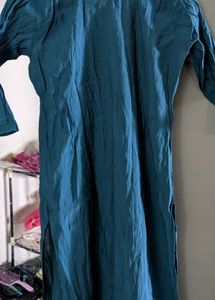😍Teal Embroidered Kurta😍