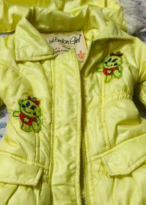 Cute Yellow Kids Jacket
