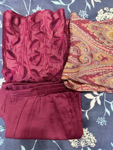 Pakistani Beautiful Embroidered suit
