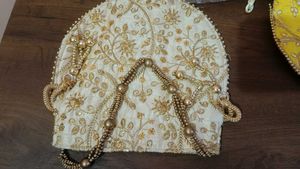 Set of 5 Embroidered Potli Bags