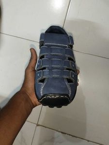 Blue Men's Fisherman Sandals