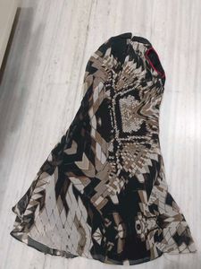 Chic Printed Sleeveless Mini Dress