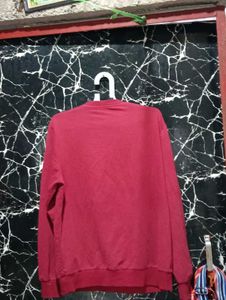 Red Crewneck Sweatshirt