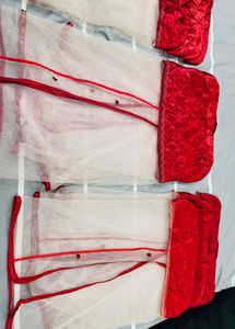 Multipurpose Satin Saree Cover Pack of 12