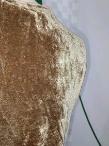 (300)Vintage Brown Lace Tank Top