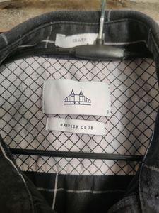 Black Check Shirt