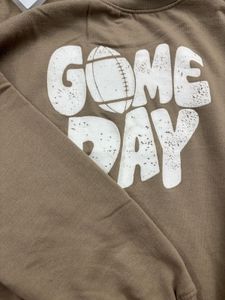 Trendy "Gameday" Graphic Sweatshirt