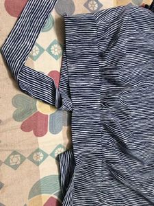 Striped Ruffled Top with Floral Embroidery