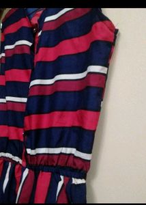 Chic Striped Jumpsuit