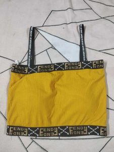 Fendi Inspired Bralette or crop top