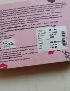 Beaute Lipsticks - 5 Shades