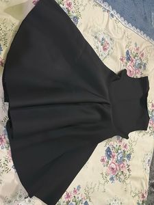 Chic Black Lace Detail Dress