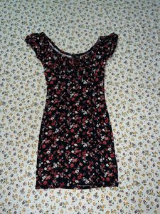 Floral Bodycon Mini Dress