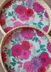 Antique Tray Set