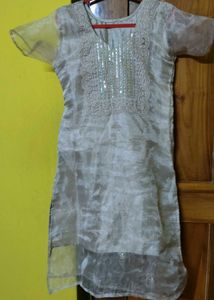 Elegant Sequined Kurta Set