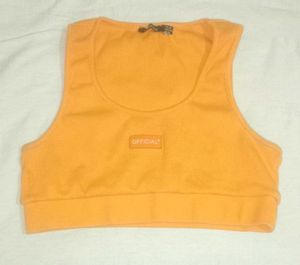 Orange Bralette Top